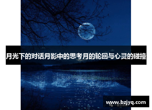 月光下的对话月影中的思考月的轮回与心灵的碰撞